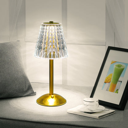 Crystal Glow Touch Lamp