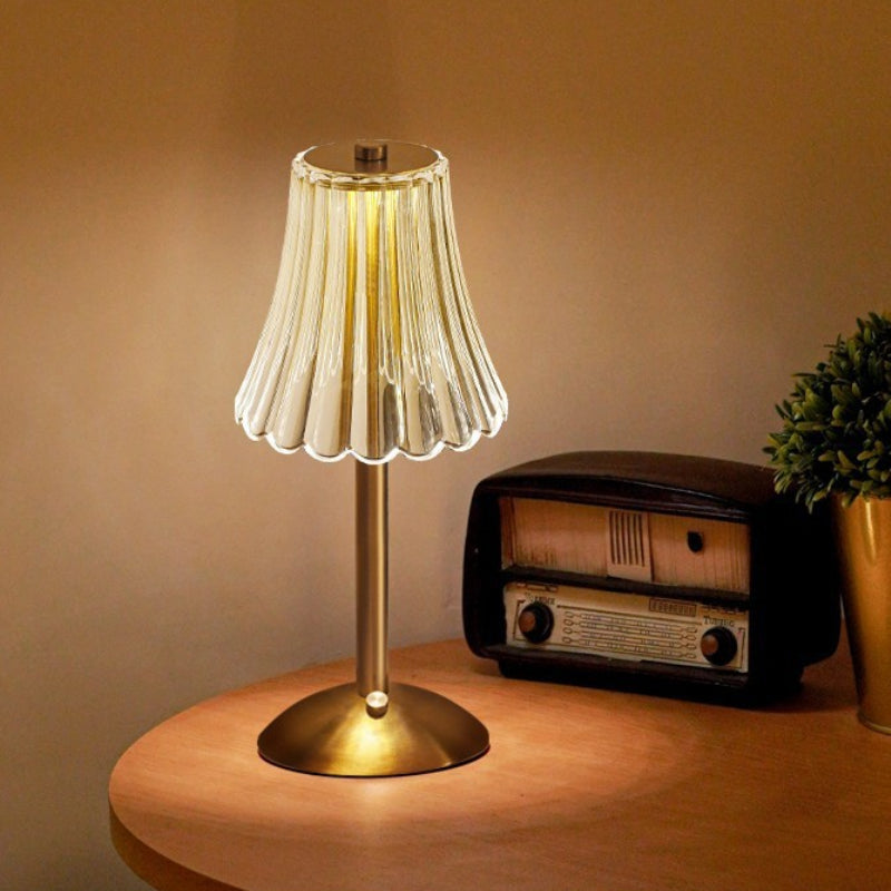 Crystal Glow Touch Lamp