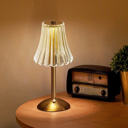 Crystal Glow Touch Lamp