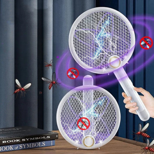 Foldable Mosquito Swatter & Light Trap