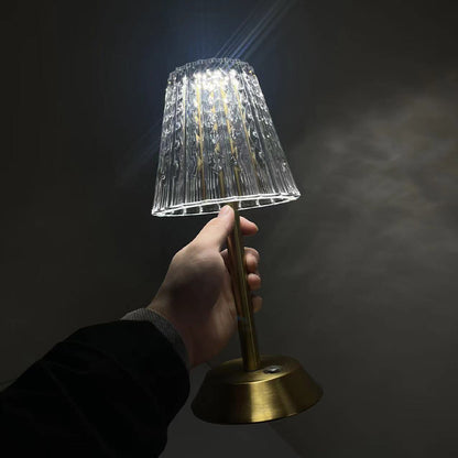 Crystal Glow Touch Lamp