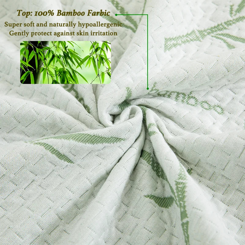 Waterproof Bamboo Mattress Cover (Without Pillowcase)