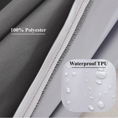 Fully Enclosed Waterproof Mattress Cover with Zipper