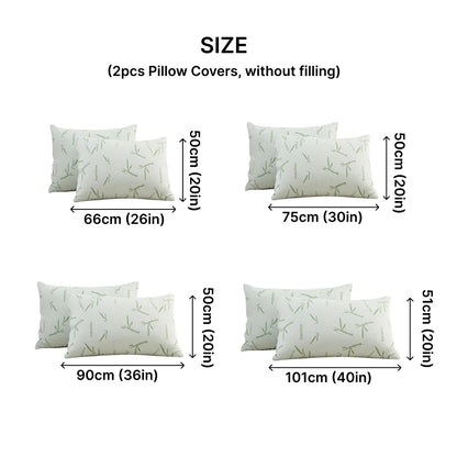 Waterproof Bamboo Pillowcases (Without Core)