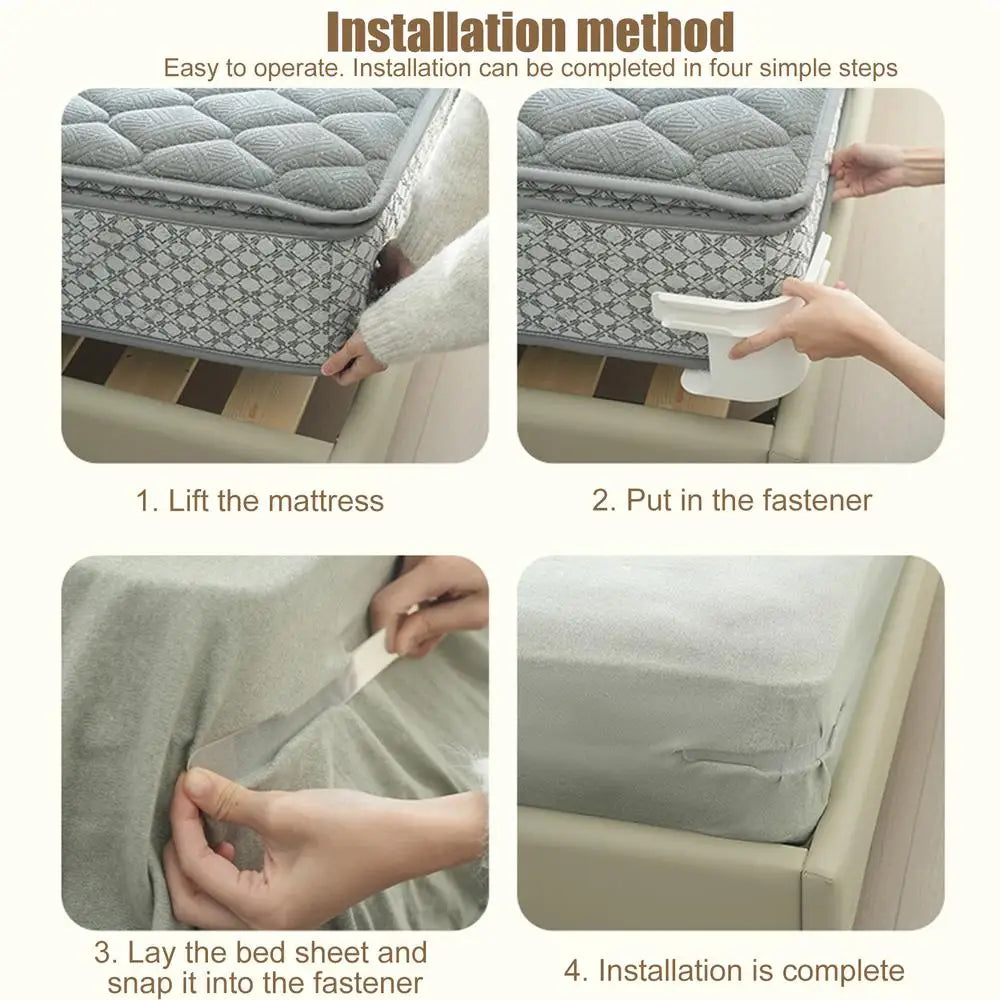 BeddyTime Lock Sheet Holders (4pcs)