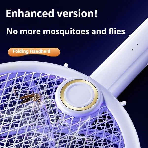 Foldable Mosquito Swatter & Light Trap